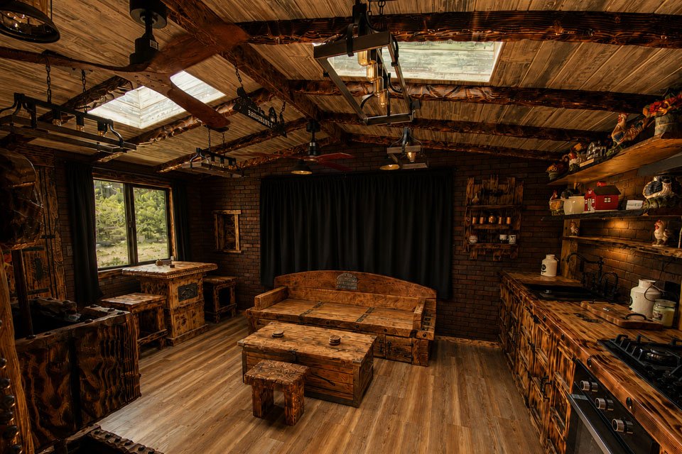 Rustic Tavern inspired ADU